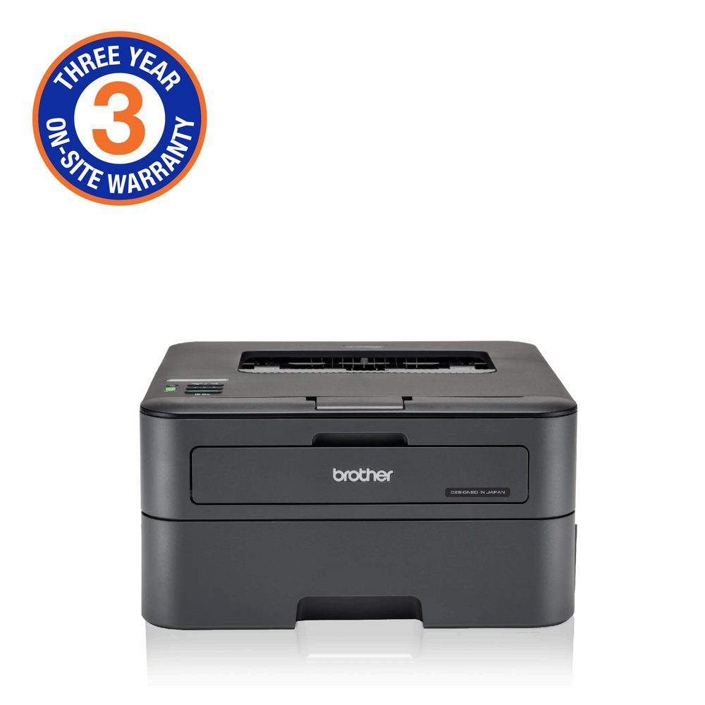 Brother High-Speed Mono Duplex Laser Printer with wired and wireless   network capability (3YR Onsite)