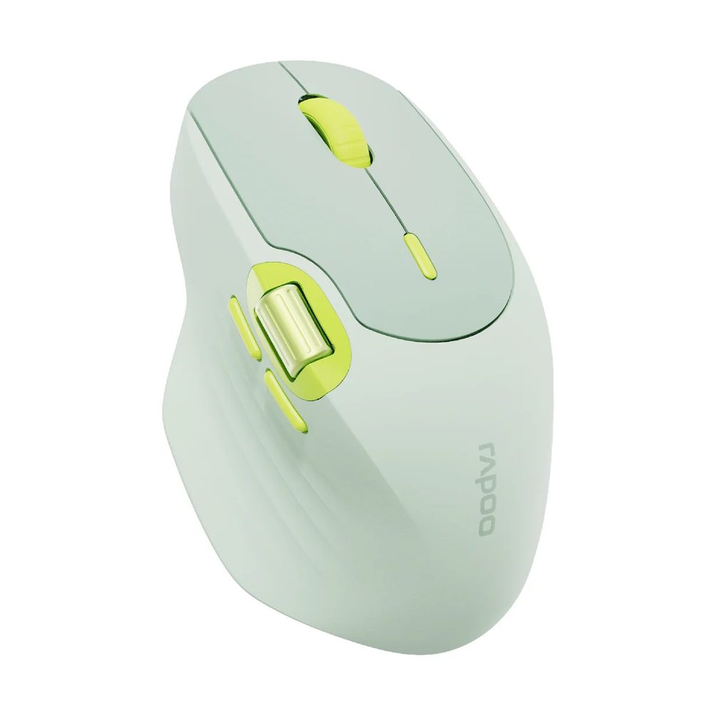 RAPOO MT560 - Multi-mode wireless mouse - Green/Yellow