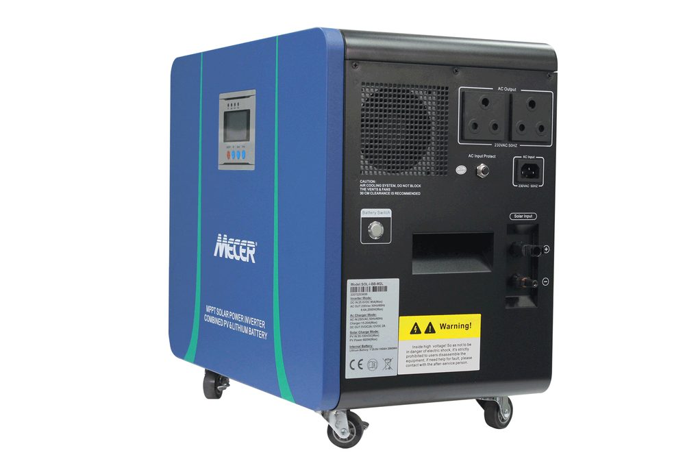 Sustainable Energy Mecer 2Kw 25.6V 100Ah Lithium Battery 820W MPPT