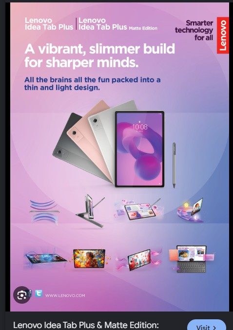 Lenovo Consumer TB336ZU IdeaTab Matt Edition / Grey / 11" 2.5K / 2560x1600 /   Paper-like Anti-Glare / MediaTek Dimensity 6300 (8C  2x A76 @2.4 GHz+6x A55\@2.0 GHz) / 8GB /   256GB UFS 2.2 / 5G / Voice Call / MicroSD Card / Lenovo Folio Keyboard+Tab   Pen / Android 15/16/17 / 1YRCI
