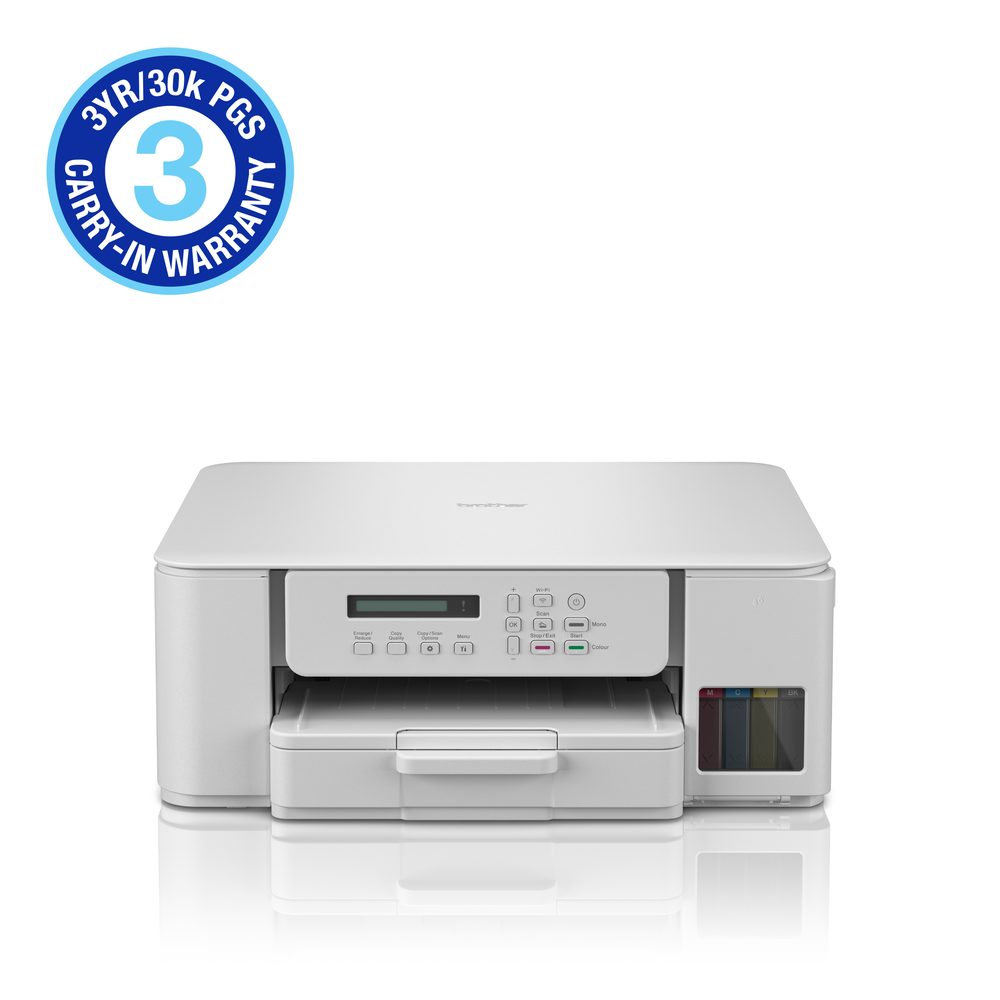 Brother DCP-T536DW 3-in-1 Ink Tank Printer/ duplex printing (3YR / 30 000   Page Carry In Warranty)
