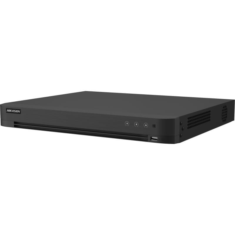 Hikvision Security Hikvision 32-ch 1080p 1U H.265 AcuSense DVR  supports two-way audio
