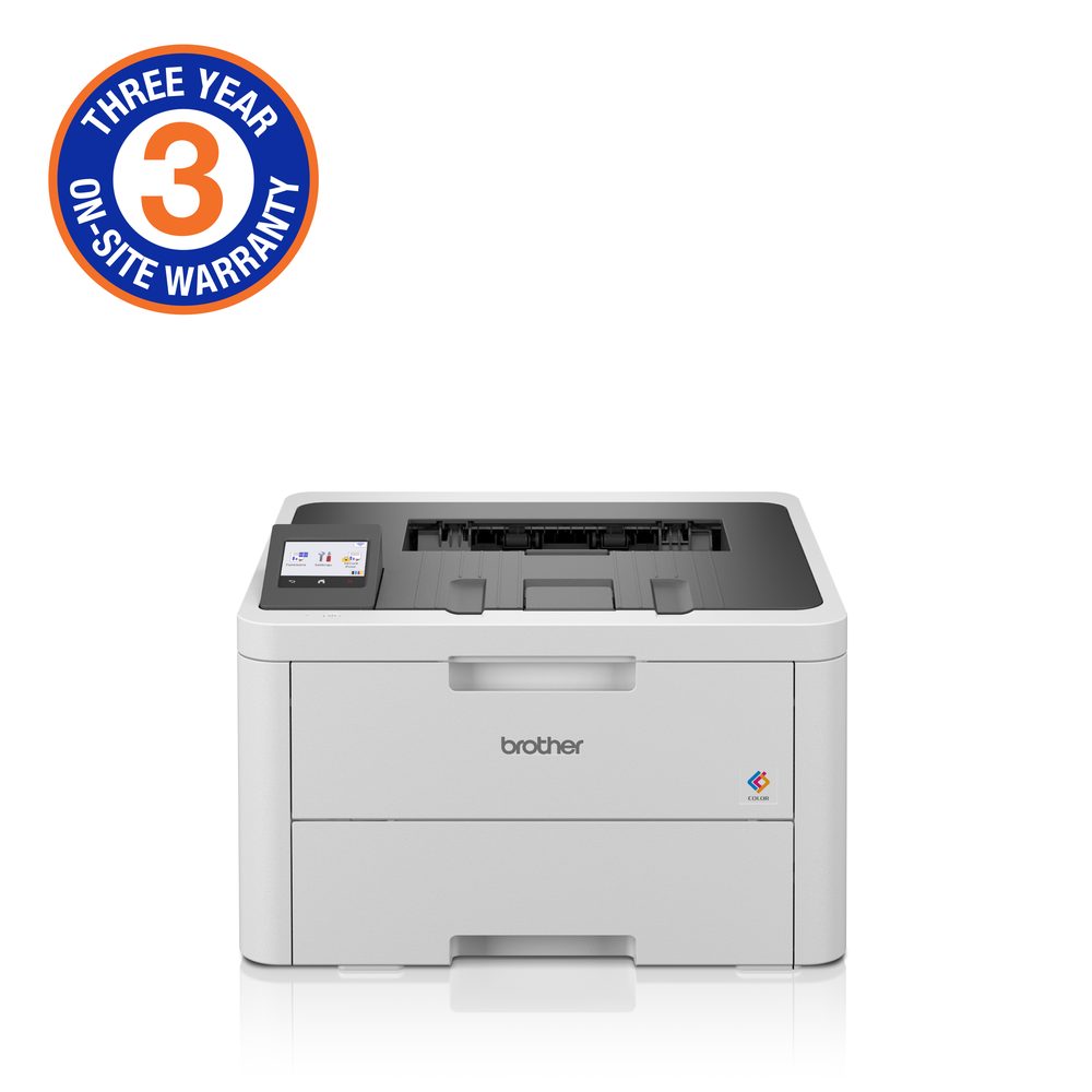 Brother Colour Duplex Laser Printer with wired and wireless networking   capability (3YR onsite)