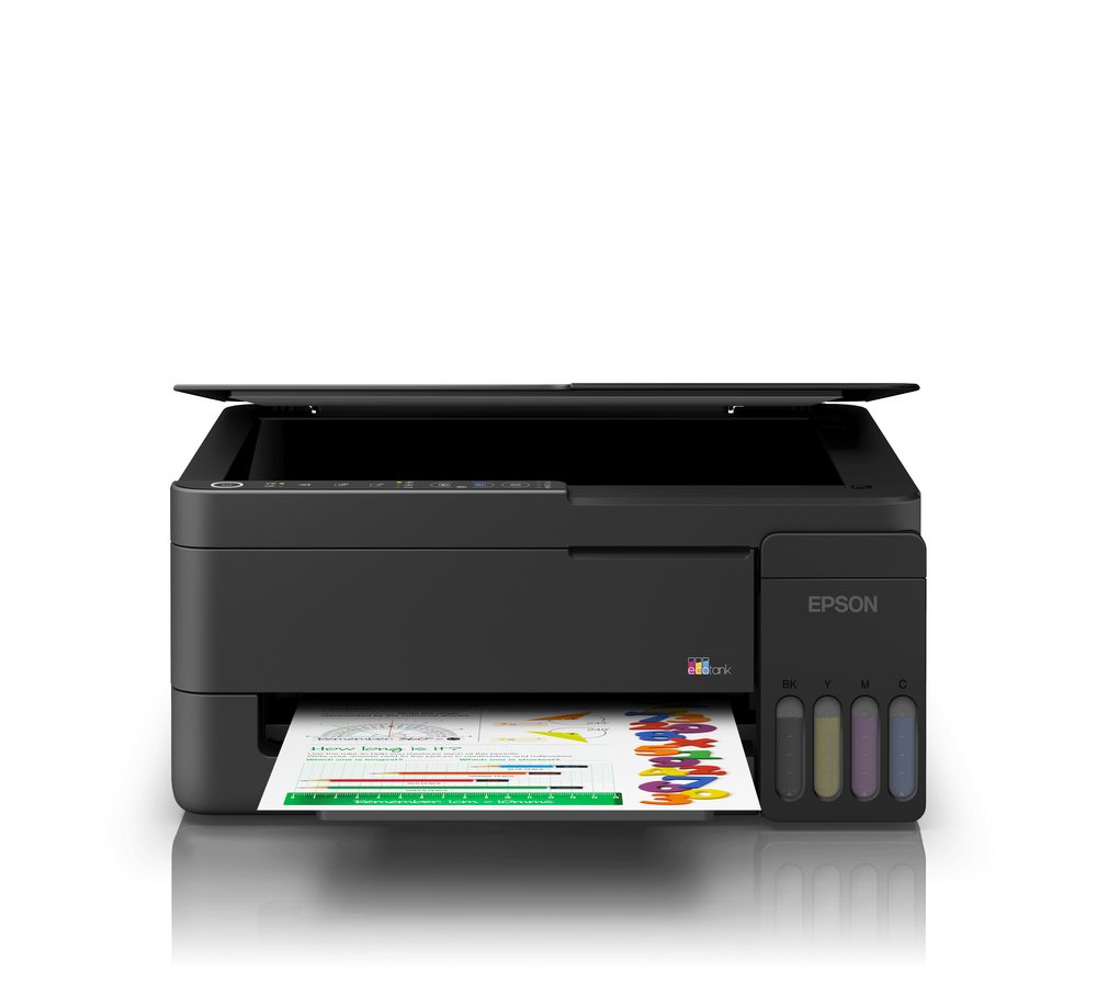 Epson 33ppm Mono 15ppm Colour A4 Print Scan Copy USB Wi-Fi/Wi-Fi Direct   incl 1 set of ink