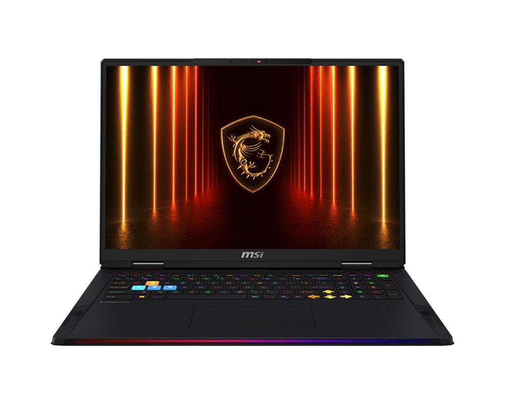 MSI RAIDER 18 HX AI A2XWIG-265ZA / INTEL CORE ULTRA 9 285HX / DDR 5 64GB   6400MHz (2x 32GB) / 2TB NVME PCIE SSD (1x 2TB) / RTX 5080 GDDR7 16GB /   18" UHD+ (3840\*2400) 120Hz MINILED / WINDOWS 11 HOME/ TITAN GAMING   BACKPACK / CORE BLACK / 2 YEAR WARRANTY