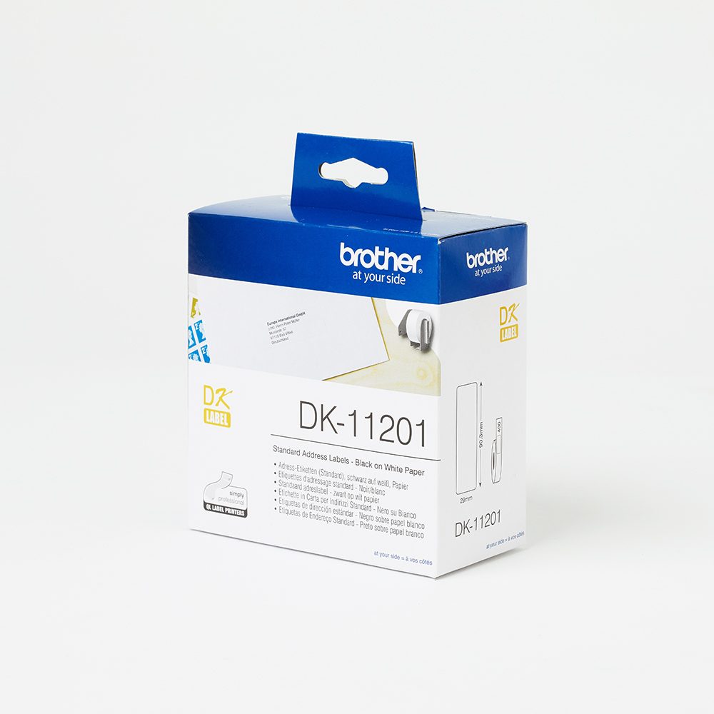 Brother Standard Address Label (29MM X 90MM) 400 labels per roll
