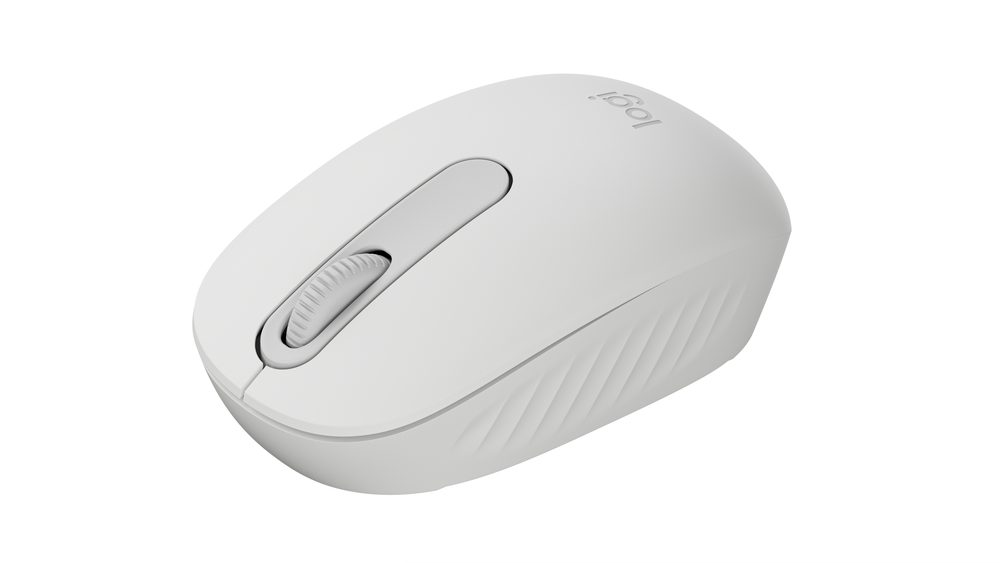 Logitech M196 Bluetooth Mouse - White Silent Bluetooth mouse with noise-reduced buttons and compact design. 1000 DPI tracking and long-lasting AA battery life. No USB receiver required.