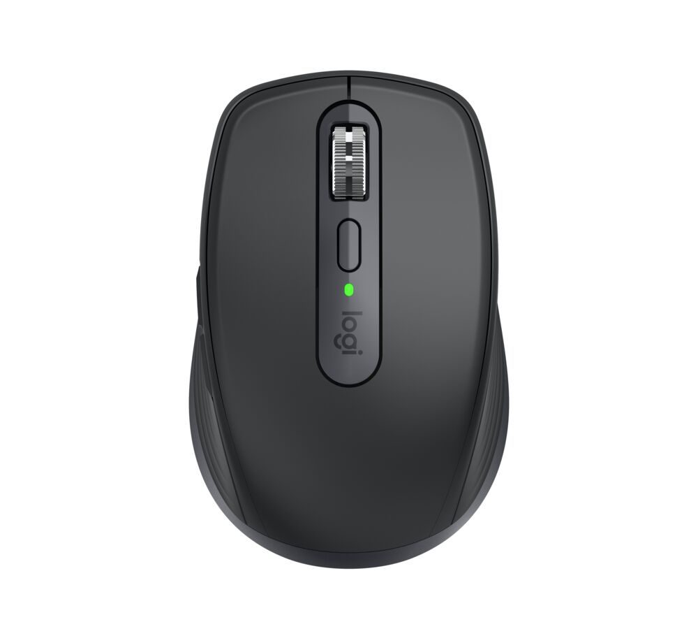 Logitech MX Anywhere 3s - Wireless Mouse - Silent - Bluetooth - Graphite   - Logi Bolt Receiver