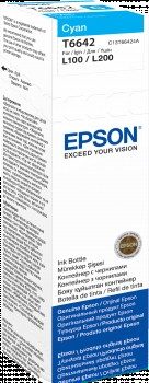 Epson 664 Ink Bottles Cyan 70ml EcoTank L565/ L550/ L486/ L455/ L386/   L382/ L365/ L355/ L355/ L310/ L3070 ... 6500 pages