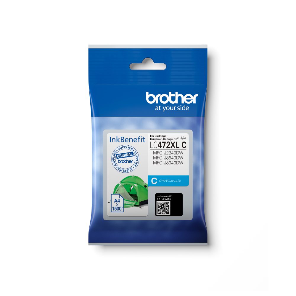 Brother / Cyan Ink Cartridge for MFC-J3540DW/ MFC-J3940DW/ MFC-J2340DW