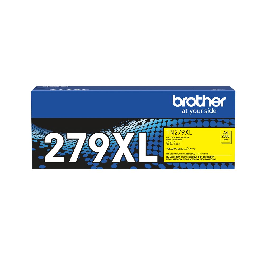 Brother / High Yield Yellow Toner Cartridge for MFC-L8390CDW/   MFC-L3760CDW
