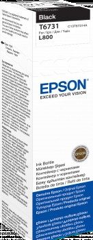 Epson 673 Ink Bottles Black 70ml EcoTank L800 /810 / 850 / 1800