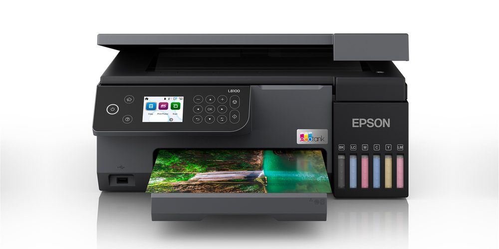 Epson 22ppm Mono 22ppm Colour A4 Single Function USB WiFi/WiFiDirect   CD/DVD/PVC Card incl 1 set of Ink