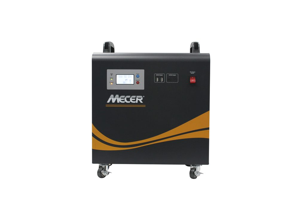 Sustainable Energy Mecer 1Kw 12V 1x100A Bat Pure Sine Wave includes 360W Solar charge   controller - Battery Warranty 6 Months