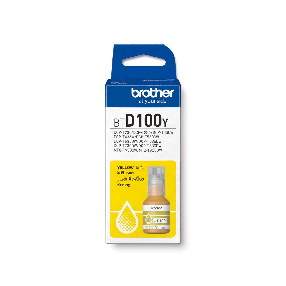 Brother Yellow Ink for DCP-T230/ DCP-T430W/ DCP-T530DW/ DCP-T536DW/   DCP-T730DW/ DCP-T830DW/ MFC-T930DW