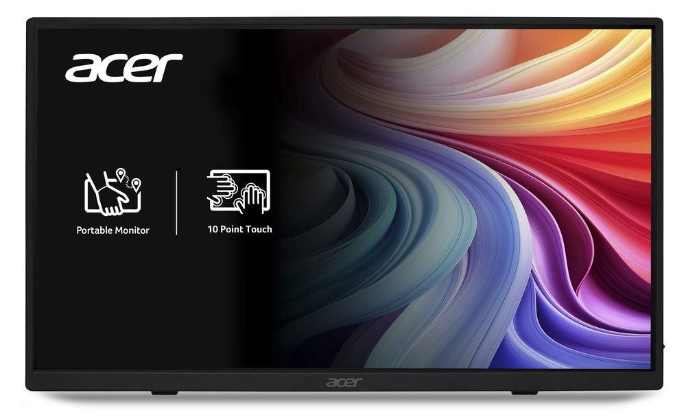 Acer Monitor - Commercial- PM161QT- Black- Flat- 15.6"- IPS- Response time: 6ms- Resolution: 1920x1080- Viewing Angle: 178 (H) / 178 (V)- Aspect Ratio: 16:09- Digital Frequency: 60Hz- Interface:HDMI(1.4)+2Type-C- Speaker: Yes- power Supply: built-in- No- No- Pivot: No- No- Warrranty: 1 Year carry in- None- Accessories