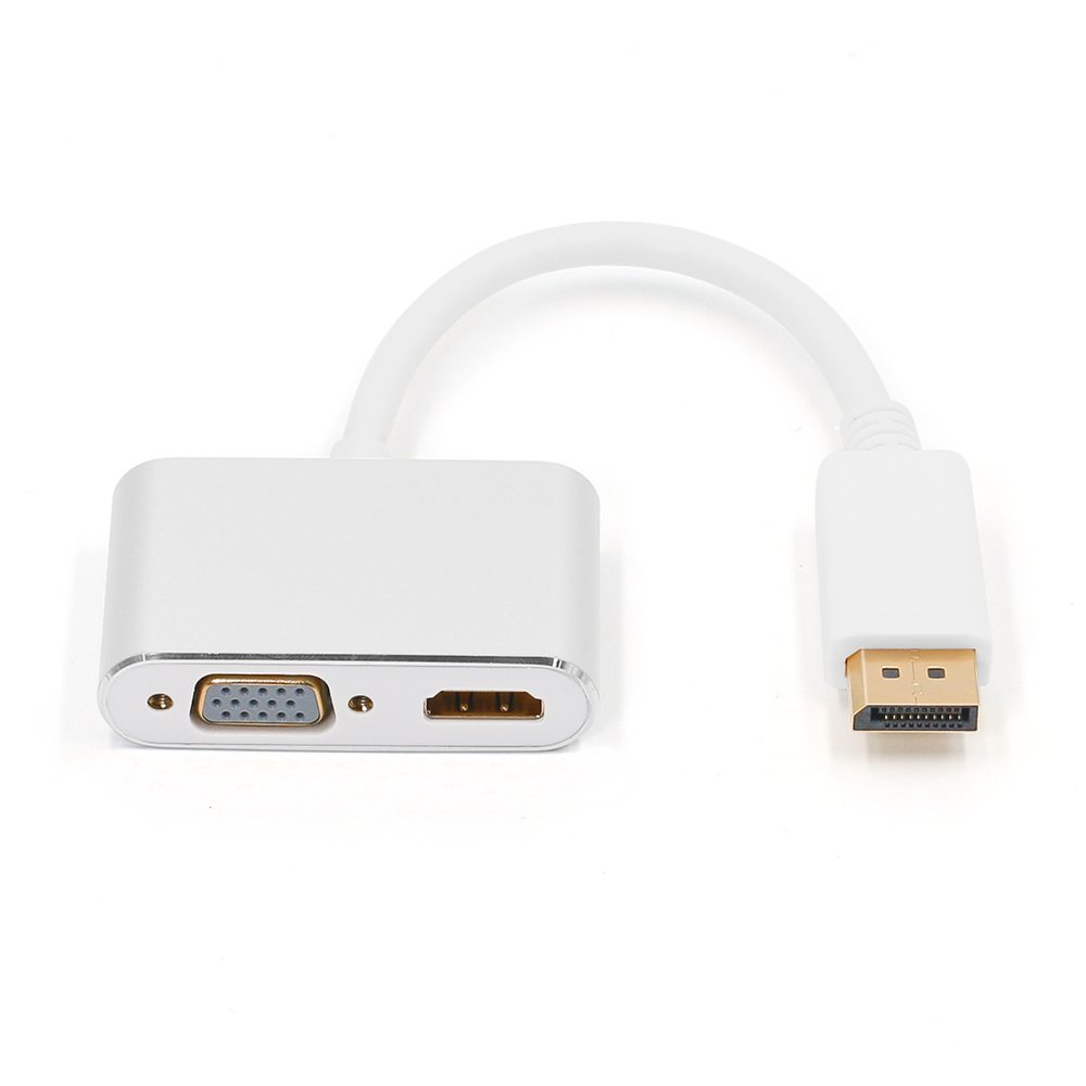 Mecer DP To HDMI/VGA Adaptor With Audio