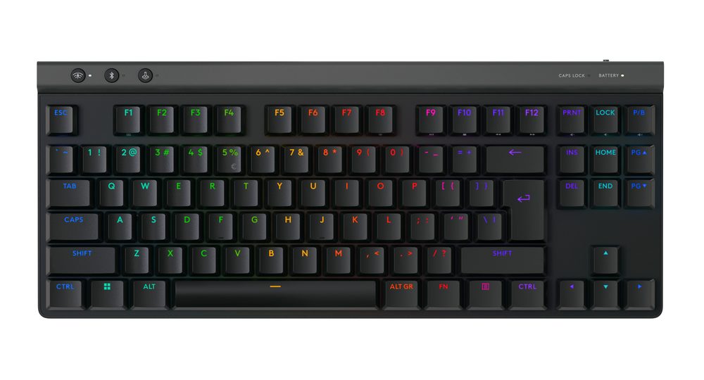 Logitech G515 LIGHTSPEED TKL – Gaming Keyboard – LIGHTSPEED wireless   Bluetooth - Backlighting RGB