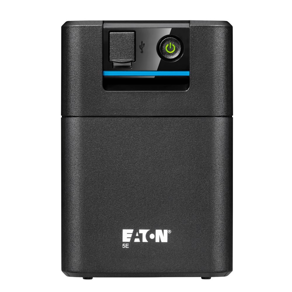 Eaton 5E Line Interactive (Essential) UPS Tower, 2200VA/ 2.2KVA 1200W Input: C14 Output: C13 Outlets: 6 Mounting bracket: N/A Rack type N/A Network card: No Communication: USB Battery included: Yes Extended EBM option No Battery type: lead acid Warranty: 2 Year
