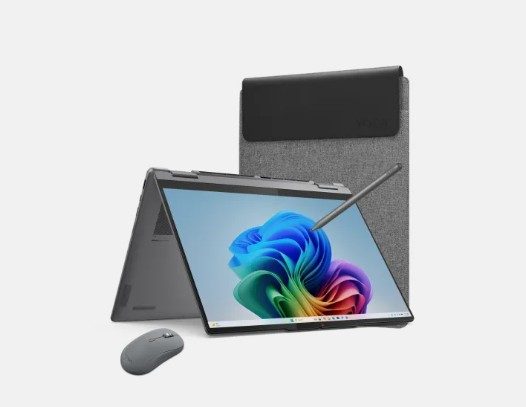 Lenovo Consumer Lenovo Yoga7 2in1 / 14ILL10 / 14" WQXGA / OLED / Touch / Grey / Core   Ultra7\_256V / 16GB Soldered DDR5-8533 / 1TB SSD M.2 2242 PCIe 4.0x4 NVMe /   Backlit K/B / Lenovo Yoga Pen+Mouse+Sleeve / Win11 Pro / 2YR On-Site