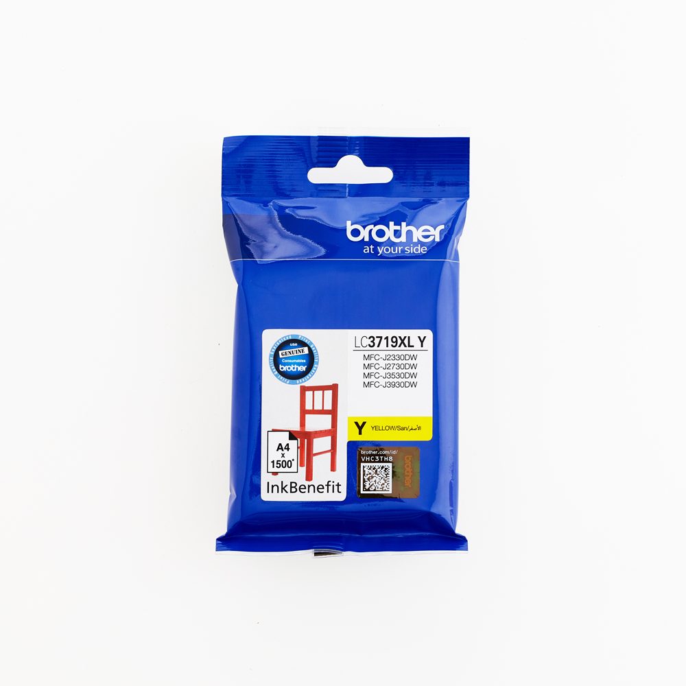 Brother / High Yield Yellow Cartridge for MFCJ3530/ MFCJ3930/ MFCJ2330DW/   MFCJ2730DW