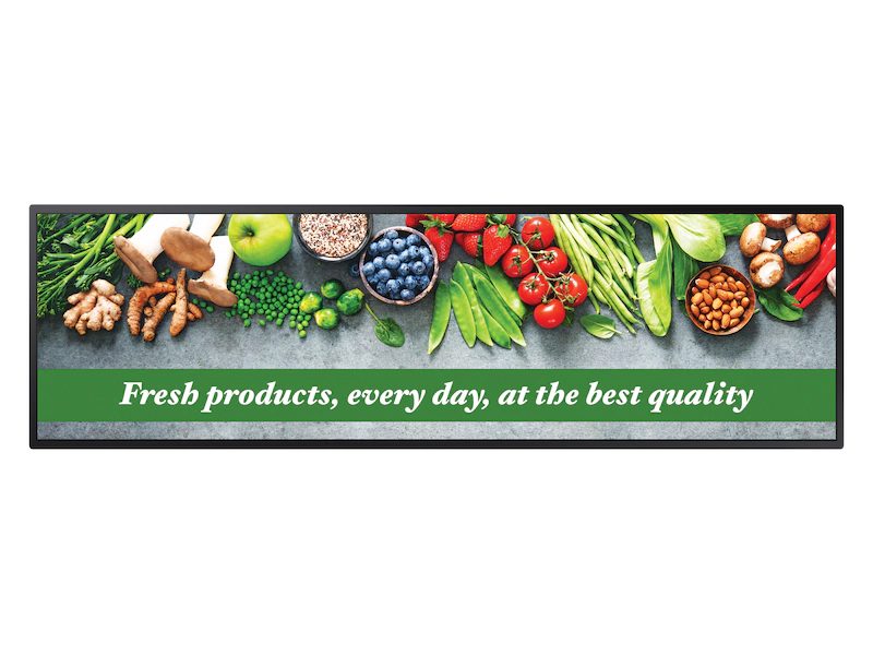 Samsung Display Samsung 37'' Professional Strech Display -24/7 Usage/ 700nit Brightness/   Soc Media Player: Sssp 6