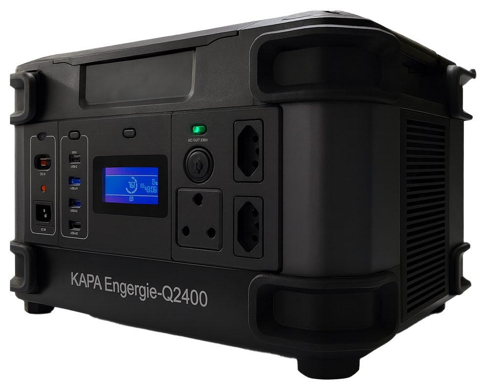 Sustainable Energy KAPA Energy Q2400 Portable Power Station 2400W/1700WH - 1 Year Warranty