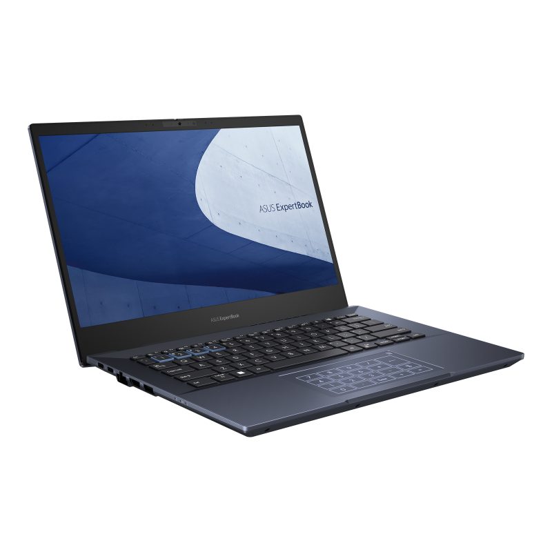 Asus Commercial ASUS EXPERTBOOK B5 / 14.0-inch FHD (1920 x 1080) 16:9 (1W) /Intel®   Coreâ"¢ i5-1340P processor 1.9 GHz (12M Cache    up to 4.6 GHz  12 cores) / 8G   DDR5 on board (upgradeable) / 512GB M.2 NVMeâ"¢ PCIe® 4.0 SSD / Windows 11   Pro / Star Black / 3Y ON-SITE NBD