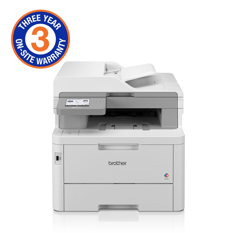 Brother High Speed Colour Laser MFC with wired and wireless printing   capabilities (3YR Onsite)