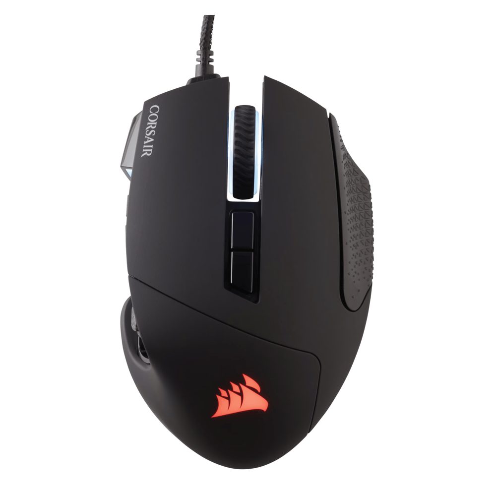 Corsair SCIMITAR ELITE RGB Optical MOBA/MMO Gaming Mouse; 18;000 DP; Black