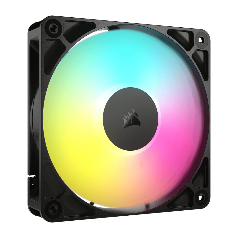 Corsair RS120 120mm ARGB Case Fan Singe Pack Black