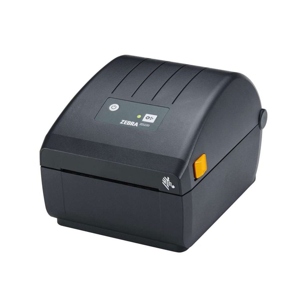Zebra Thermal Transfer Printer (74/300M) ZD230; Standard EZPL; 203 dpi; EU and UK Power Cords; USB; Ethernet