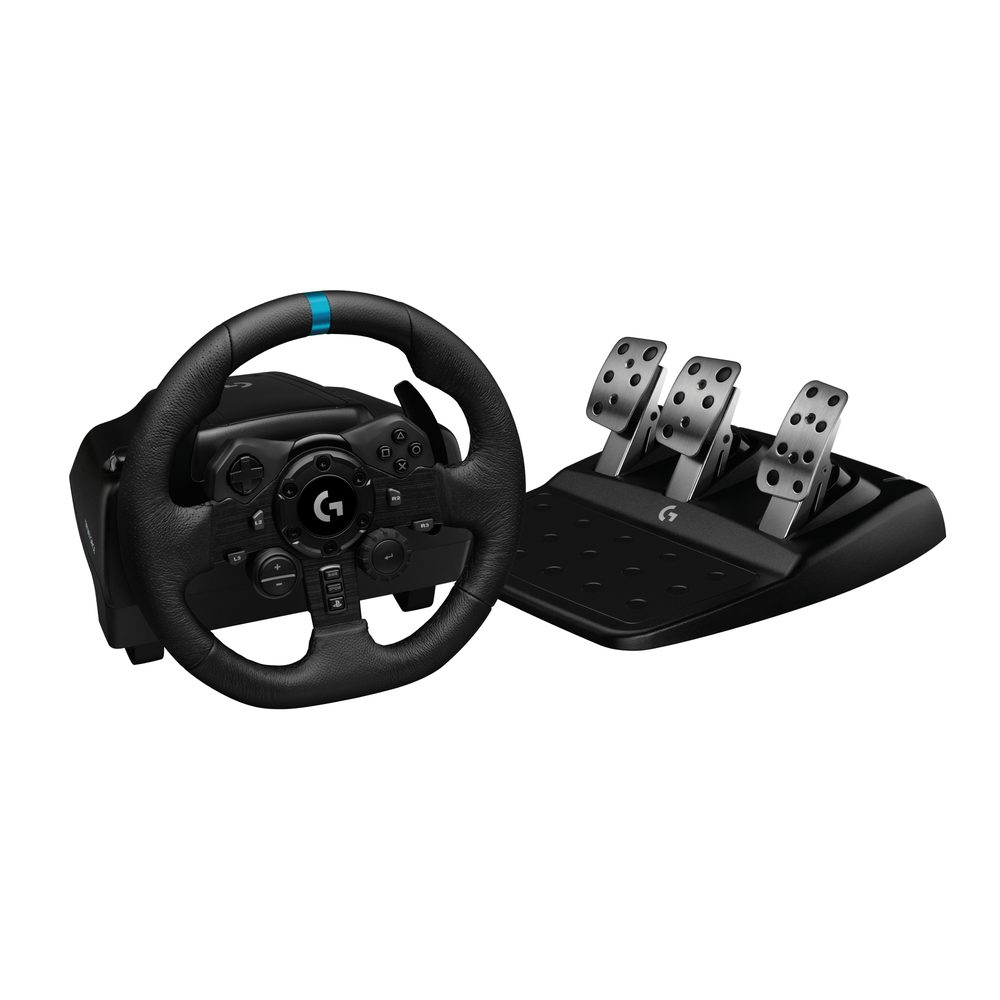 Logitech G923 TrueForce Sim Racing Wheel + Pedals (PC; PS4; PS5)
