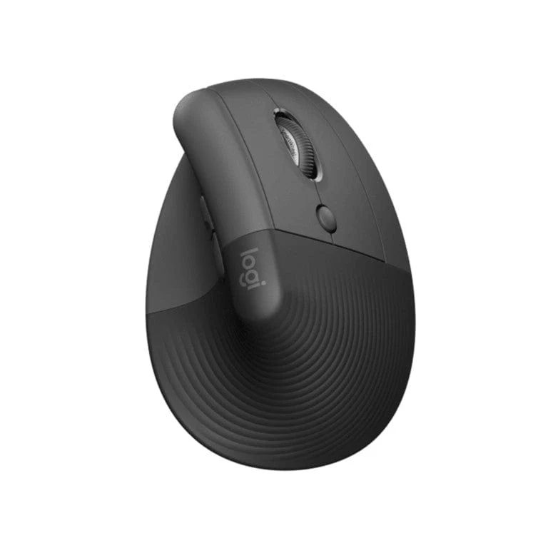 Logitech LOGI LIFT 910-006473 Vertical Ergonomic Mouse - GRAPHITE / BLACK - 2.4GHZ/BT - N/A - EMEA-914 - ON+OFFLINE;B2C.