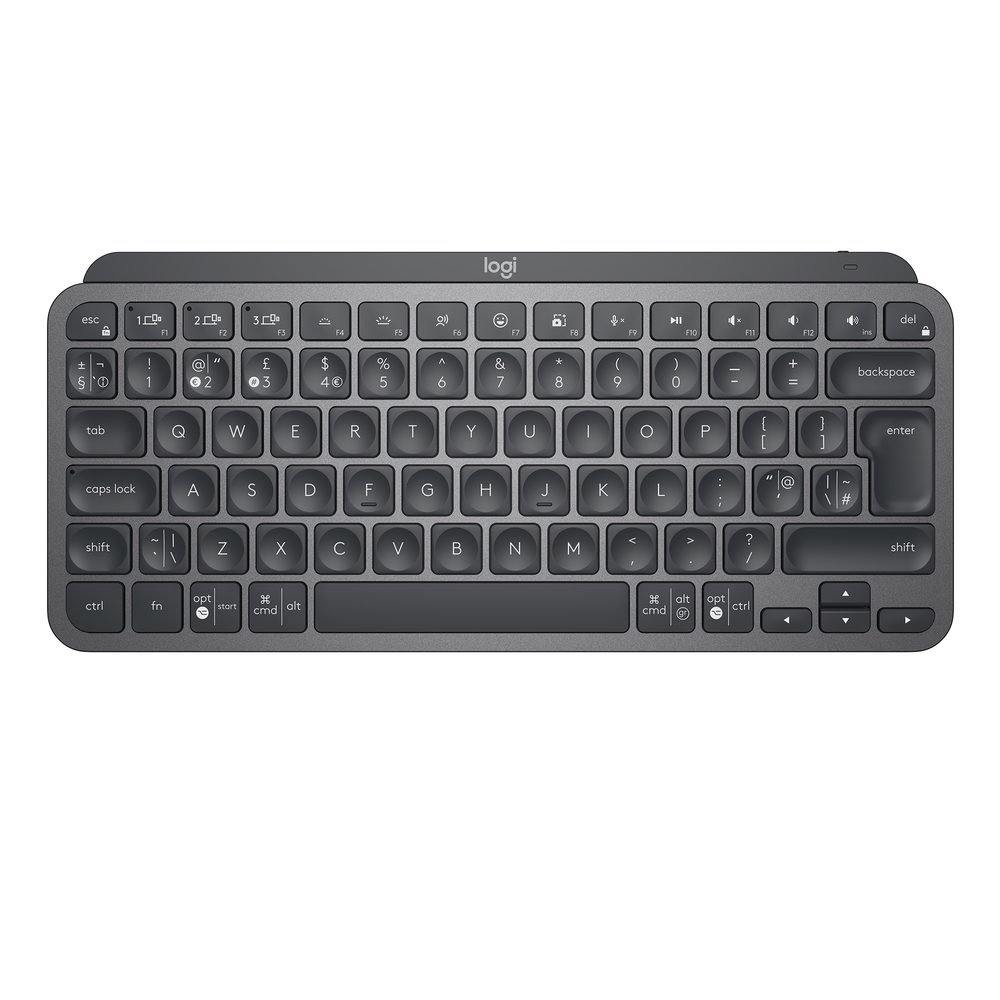 Logitech MX Keys Mini Minimalist Wireless Illuminated Keyboard - Graphite