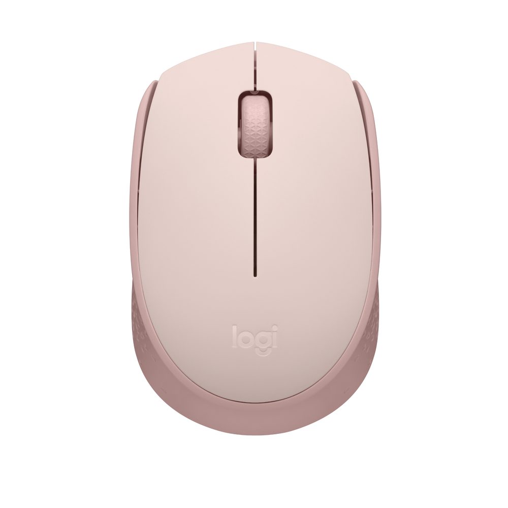 Logitech LOGI M171 Wireless mouse (ROSE) Nano USB receiver 3 buttons optical .