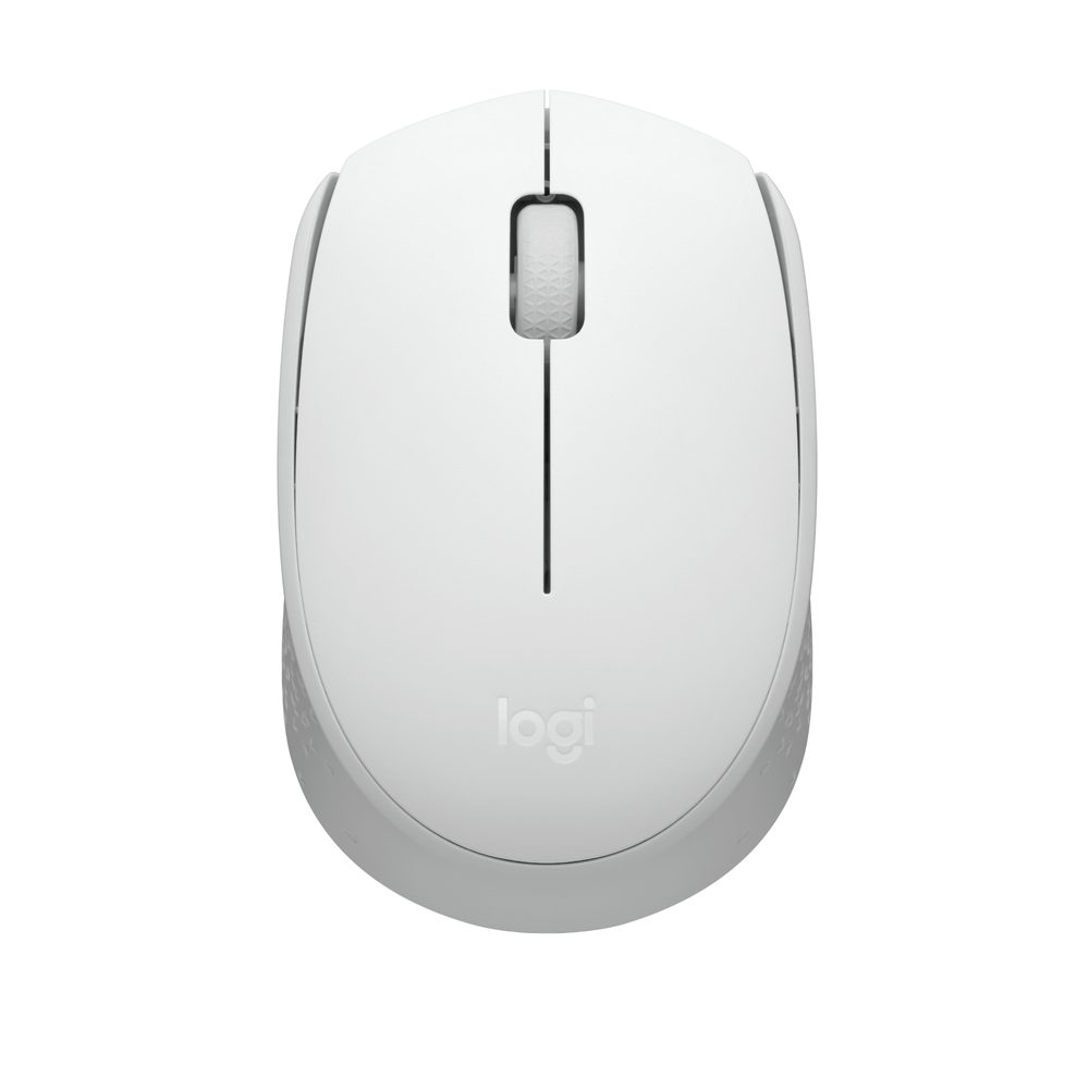 Logitech 910-006867 - LOGI M171 Wireless mouse (White) Nano USB receiver 3 buttons optical .