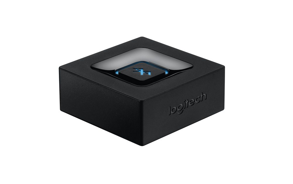 Logitech Stream audio wirelessly from smartphones and tablets to speakers. Easy setup with Bluetooth pairing button and RCA/3.5 mm outputs.