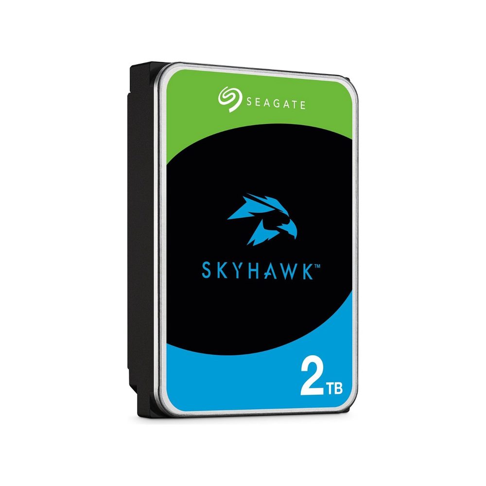 Seagate Skyhawk ST2000VX017 2TB 3.5'' HDD Surveillance Drives; SATA 6GB/s Interface; 1-8 Bays Supported; MTBF: 1M Hr's; Camera's