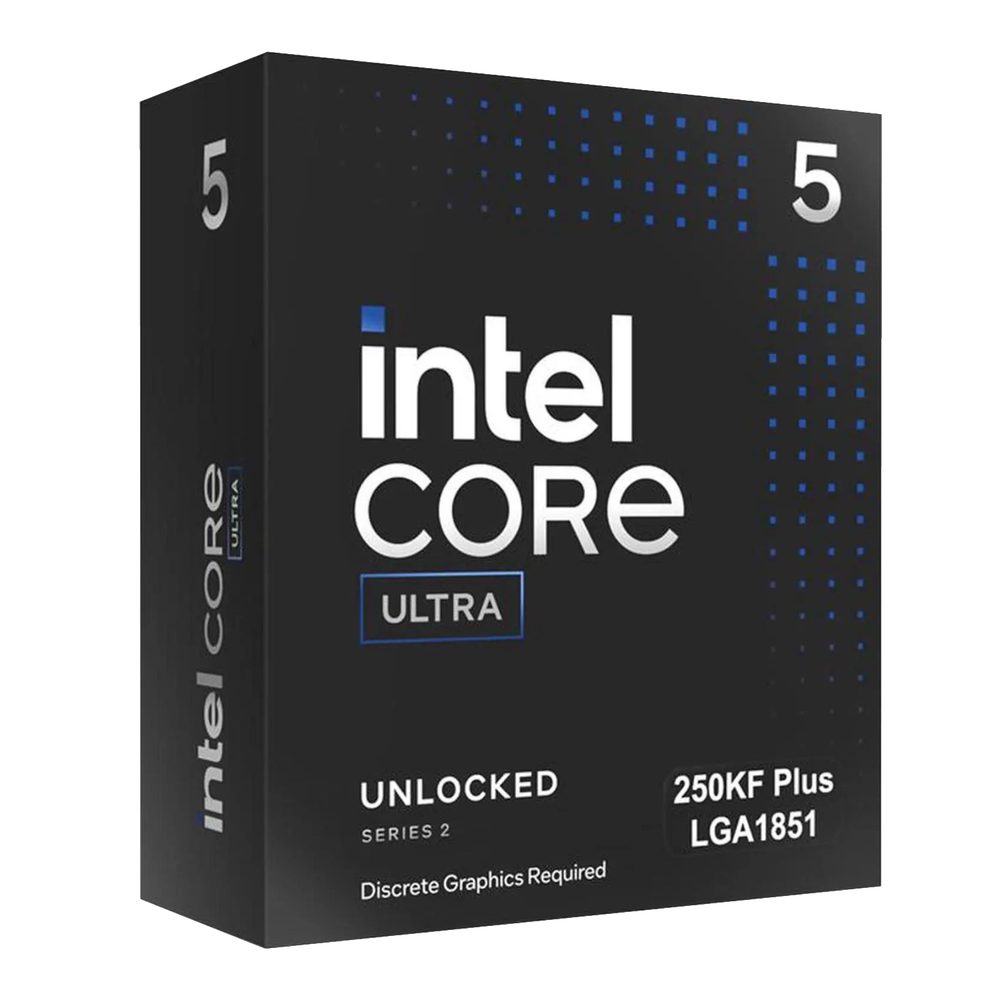 Intel® Core™ Ultra 5 processor 250KF Plus | Up to 5.3 GHZ | 18 cores (6 P-cores +12 E-cores) |18 Thread | 30MB intel Smartcache