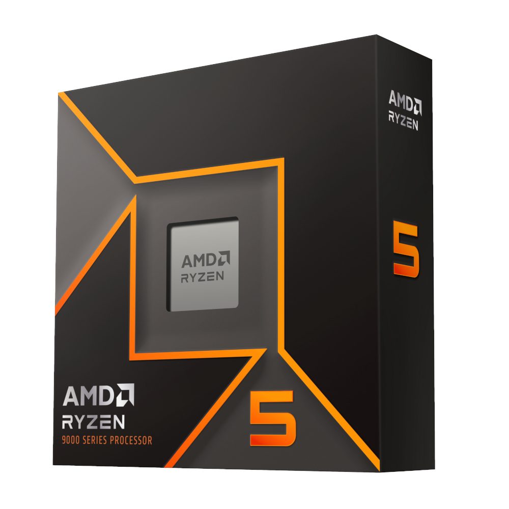 AMD Ryzen 5 9600X 6-Core/ 12-Threads; Socket AM5; 38MB Cache; 65W Processor with Radeon Graphics BOX