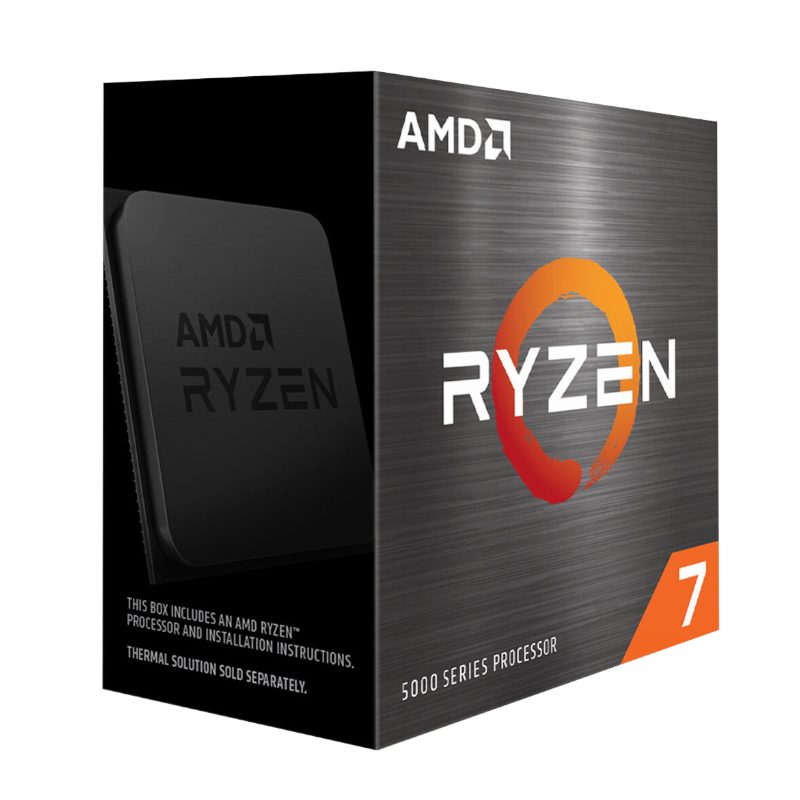 AMD Ryzen 7 8C/16T 5700X (3.4/4.6GHz Boost;36MB;65W;AM4) Box - No graphics