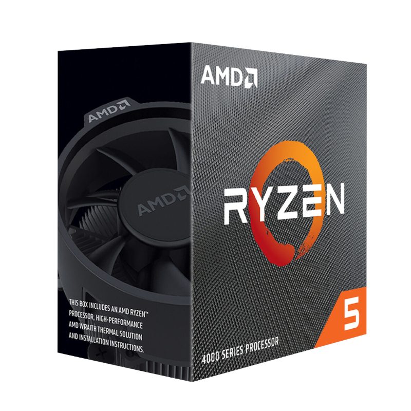 AMD Ryzen 5 4500 7nm SKT AM4 CPU; 6 Core/12 Thread Base Clock 3.6GHz; Max Boost Clock 4.1GHz ( BOXED) -NO GRAPHICS