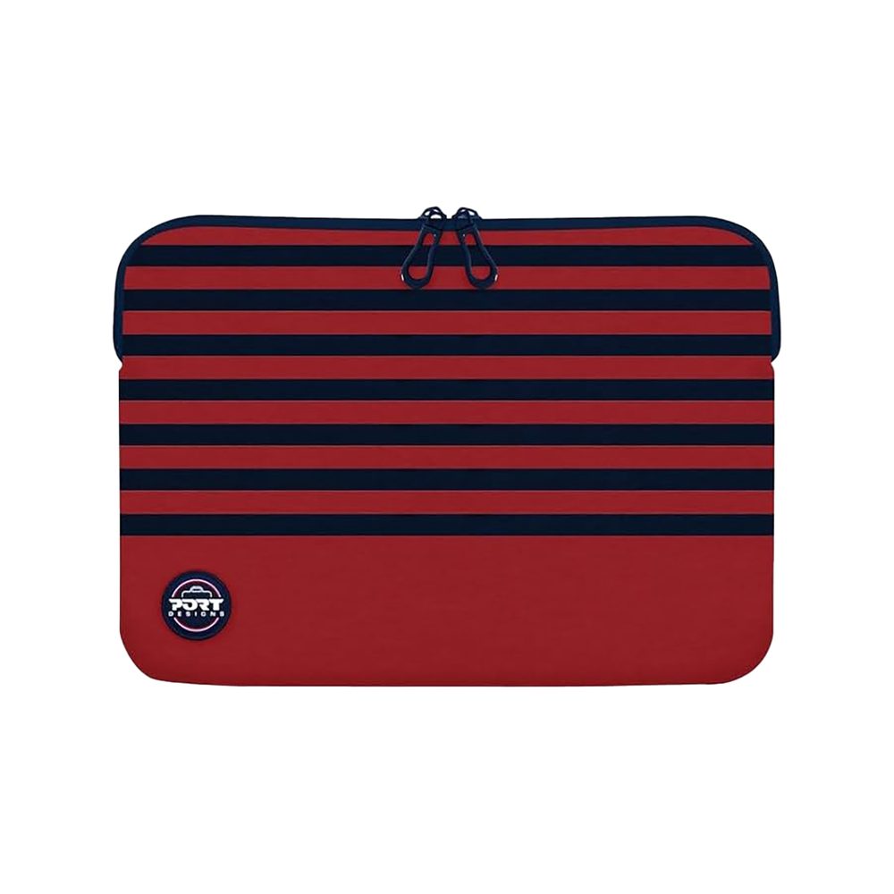 Port LA Mariniere Memory Foam 14" Red Sleeve