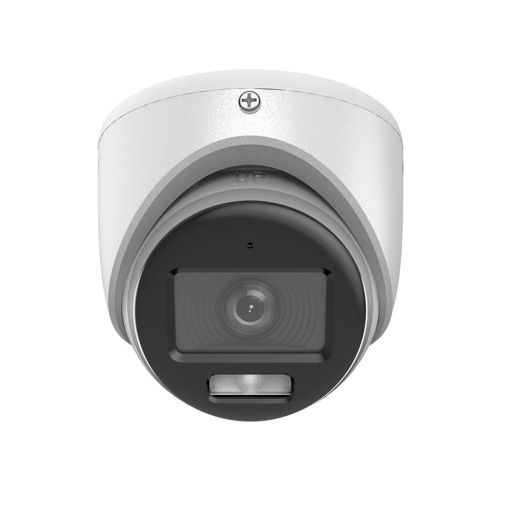 Hikvision DS-2CE70DF0T-LMFS 2MP Smart Hybrid Light ColorVu Audio Fixed Turret Camera (2.8mm)