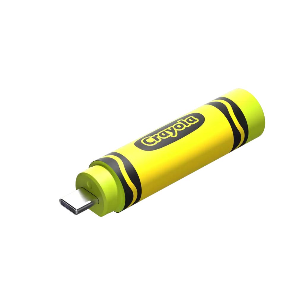 SanDisk Crayola USB-C Flash Drive - Electric Lime 256GB Up to 300MB/s