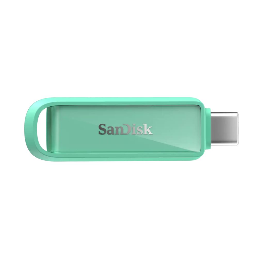 SanDisk Phone Drive with USB-C, Seafoam Green, 512GB