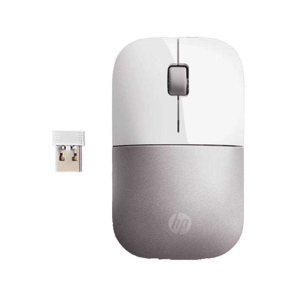 HP Z3700 Dual Wireless White Pink Mouse
