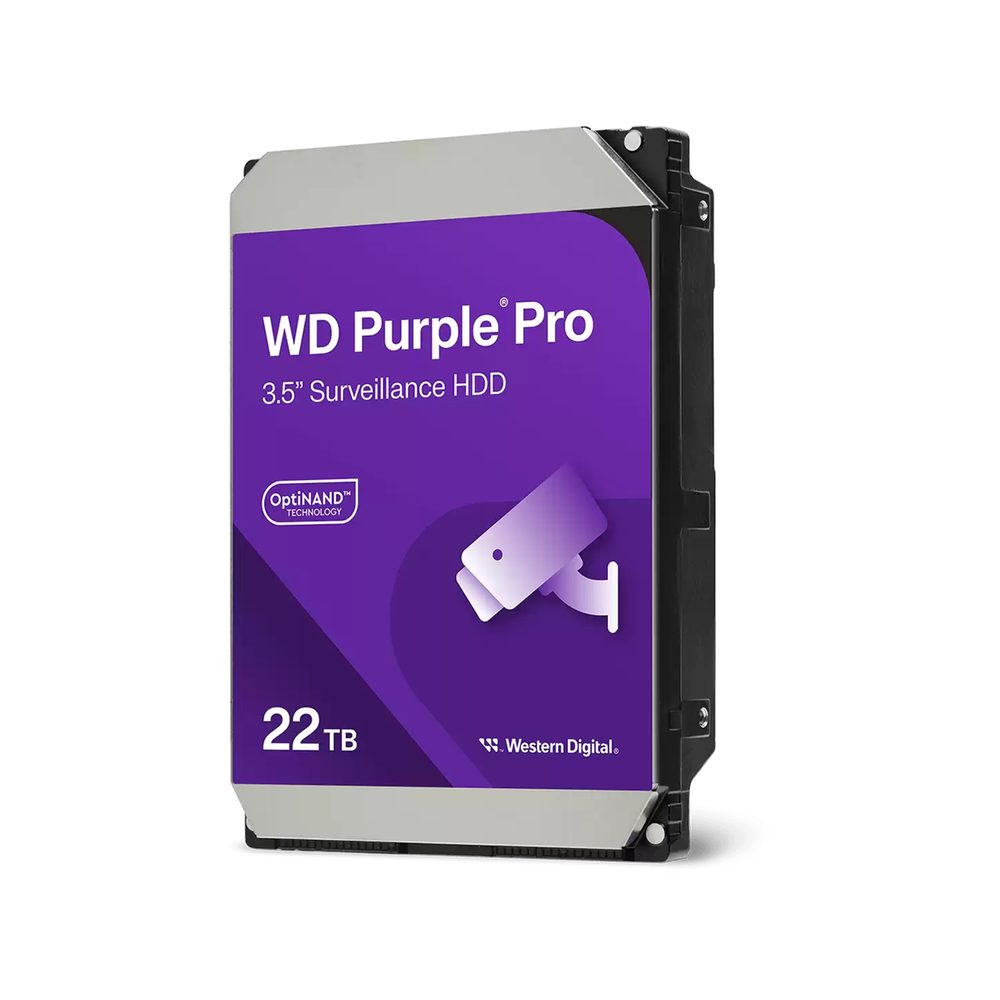 Western Digital WD Purple Pro Smart Video 22TB 3.5" SATA Internal HDD