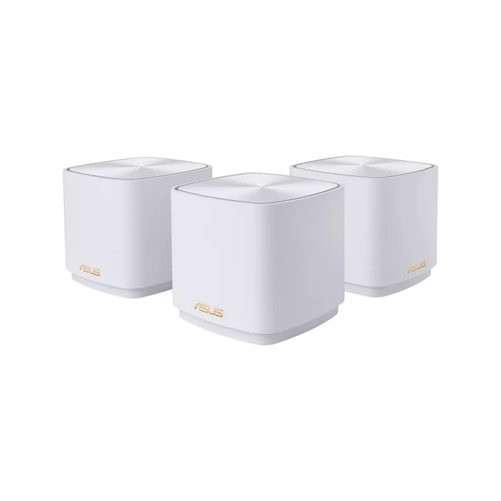 Asus ZenWifi XD4 Plus AX1800 White 3-Pack Wi-Fi Router Kit